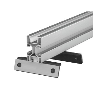 Solar Halter Paar zur Montage von Solarprofilen auf Trapezblech.