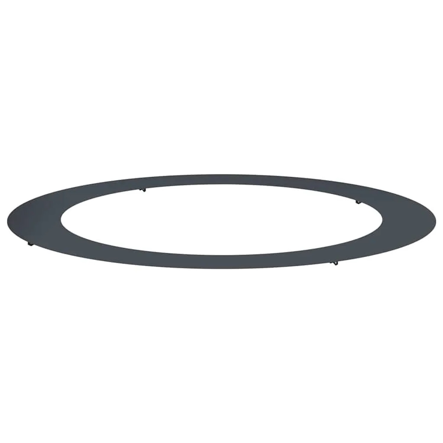 vidaXL Geeignet für Flachen Baumring Anthrazit Ø90/120 cm Stahl 873722