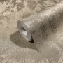 Marburg Vliestapete in Platin mit Betonoptik und Glanzeffekt, Rolle.