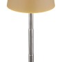 Dimmbare Globo LED-Tischleuchte Carlos, sandfarben, 28 cm. Moderne Lampe für den Innenbereich.