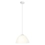 Weiße Ledvance Pendelleuchte Decor Camel Bell, 169 cm hoch, für E14/E27 Leuchtmittel.