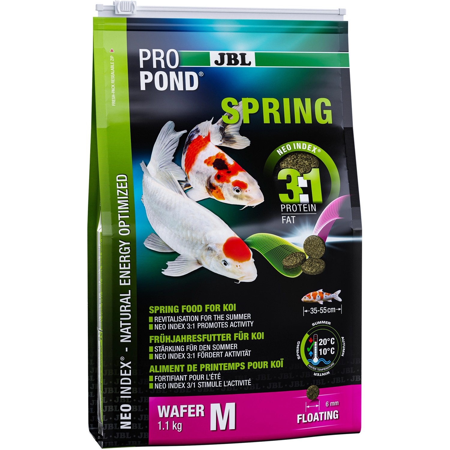 JBL TeichFischfutter Koi ProPond Spring M 1,1 kg kaufen bei OBI