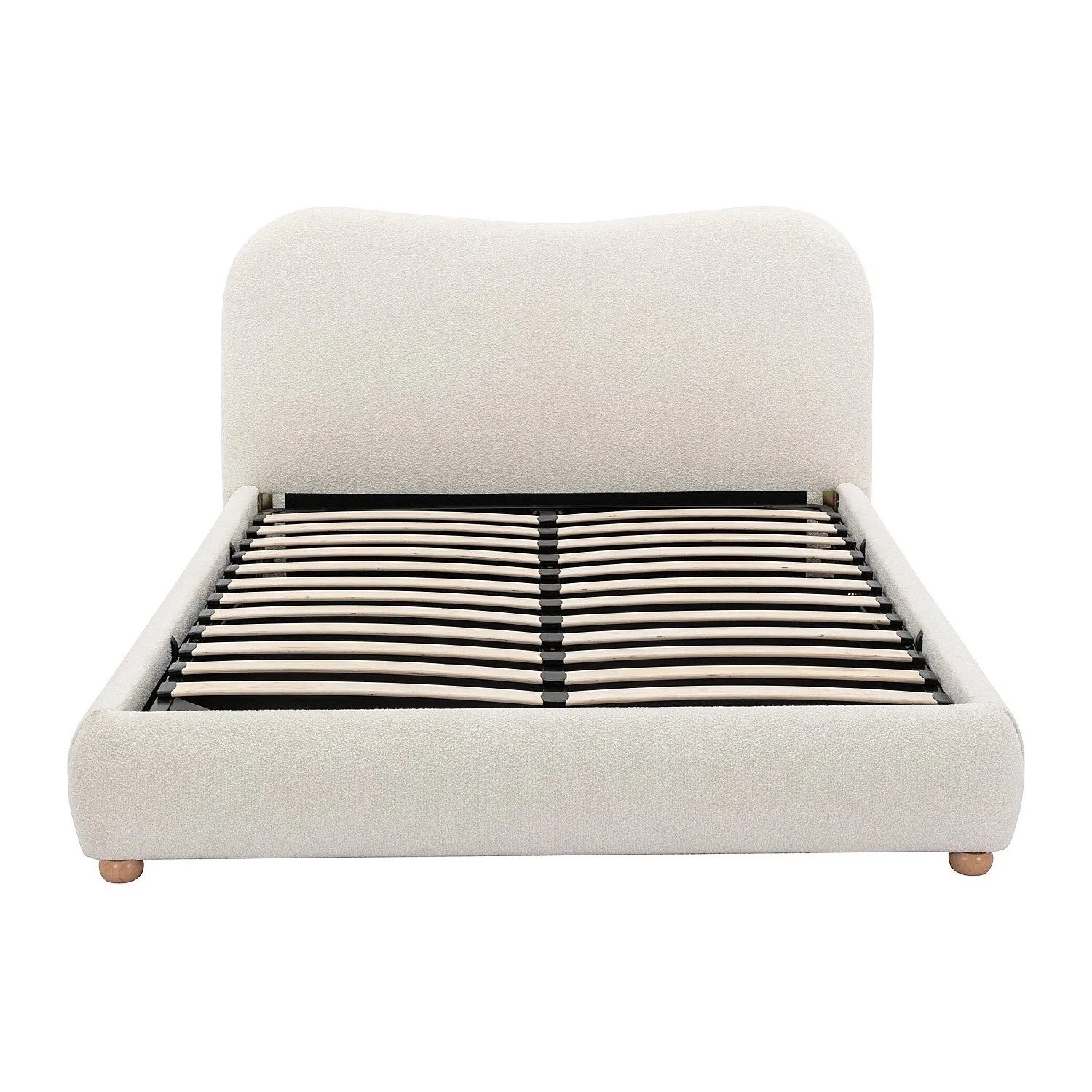Vente-unique Bett Mit Bettkasten Vanari Weiß 141 cm