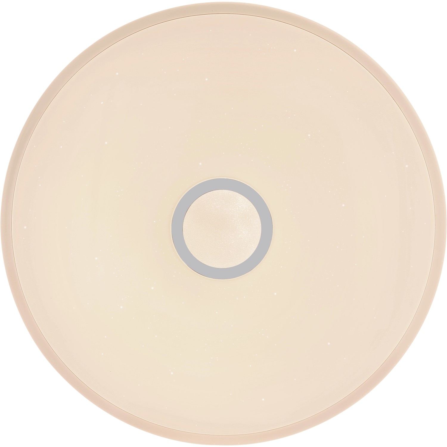 Dimmbare LED Deckenleuchte Connor, 50cm, mit Sparkle Dekor und Smart Home Funktion.