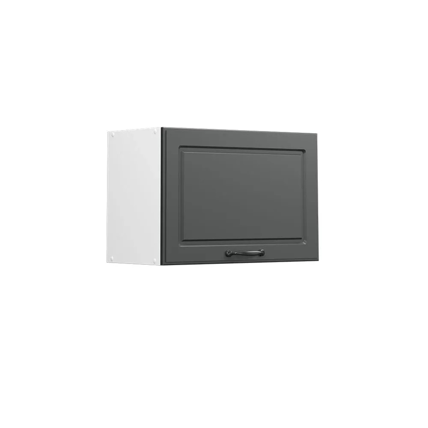 Vicco Hängeschrank R-Line Hängender Küchenschrank Anthrazit Landhaus Weiß 60 cm Flach
