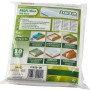 Verpacktes Heissner Profi-Teichvlies Extra Strong, 4x4m, zum Schutz der Teichfolie vor Beschädigungen.