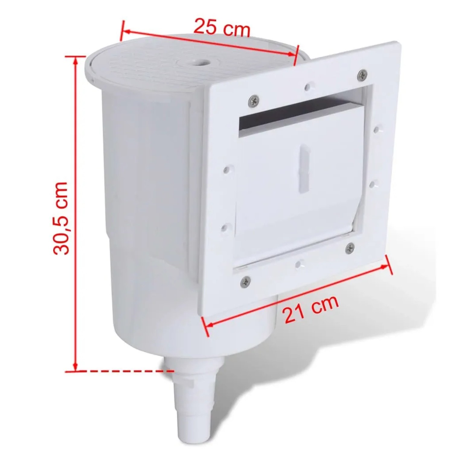 vidaXL 8 Tlg Pool Skimmer 21 x 25 x 30,5 cm 90399_7