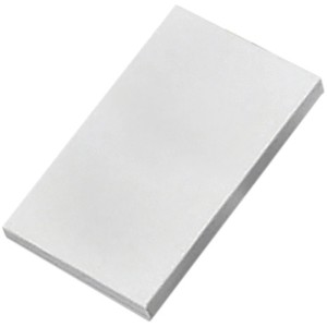 Rechteckiger, weißer Mini-Keilrahmen (5,1x7,6 cm) von Daler-Rowney Simply.