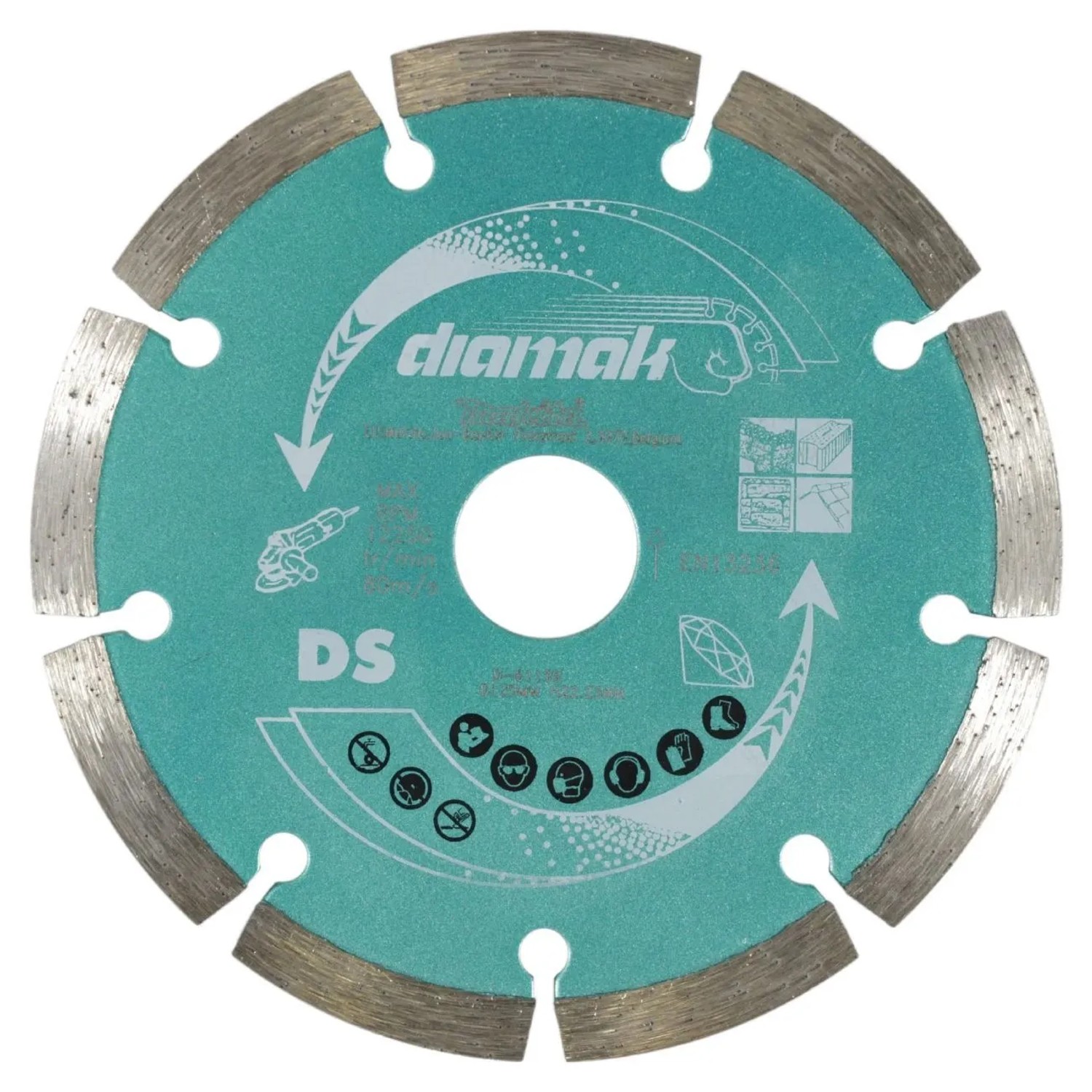 Westfalia Diamantscheibe Diamak 125 mm für Beton und Stein