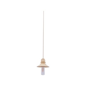 Dimmbare LED Außenleuchte Raul in Creme aus Aluminium, spritzwassergeschützt.