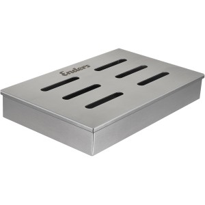 Enders Räucherbox aus Edelstahl, universell einsetzbar für Grillutensilien.
