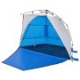 vidaXL Strandzelt 2 Personen Azurblau Quick Release Wasserdicht 4005308_5