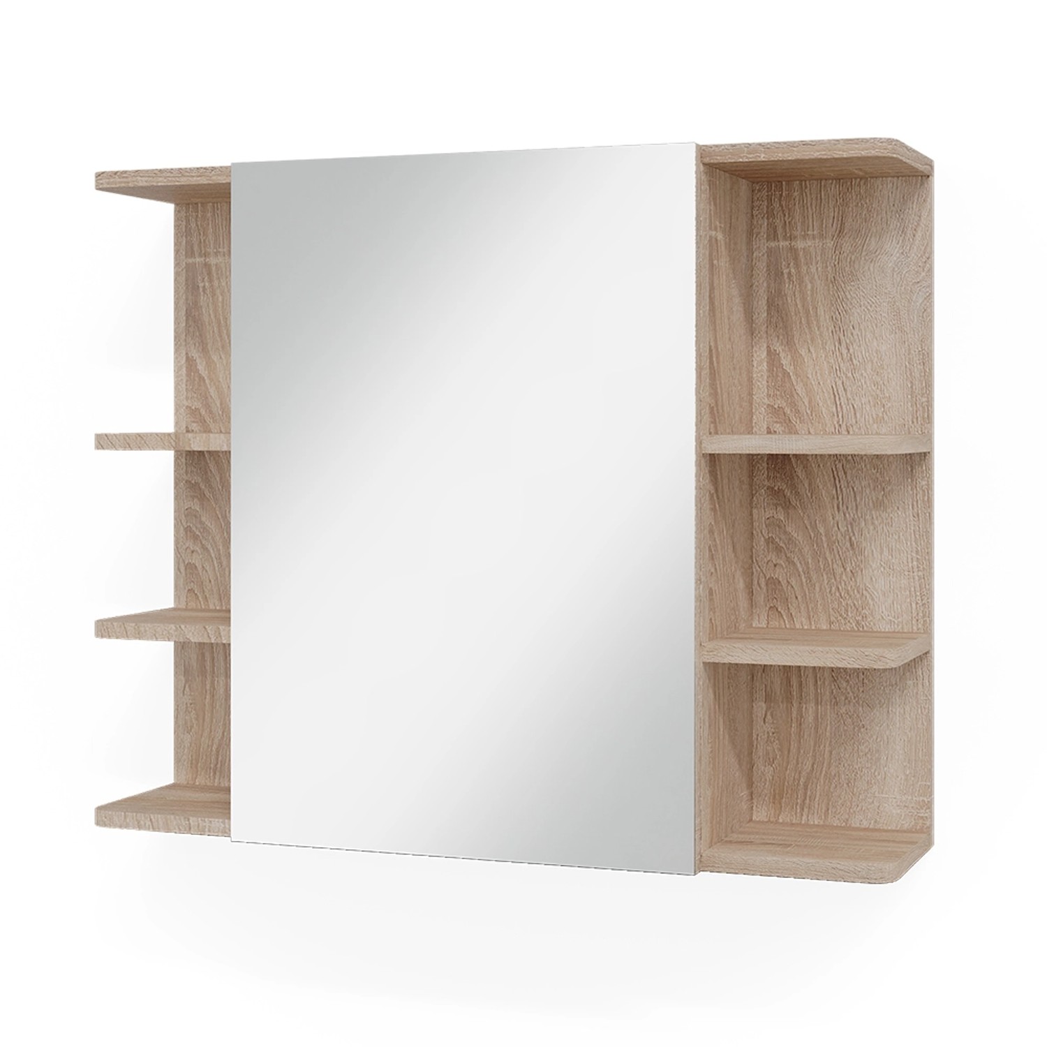 Vicco Badspiegelschrank Fynn Sonoma 80 x 64 cm