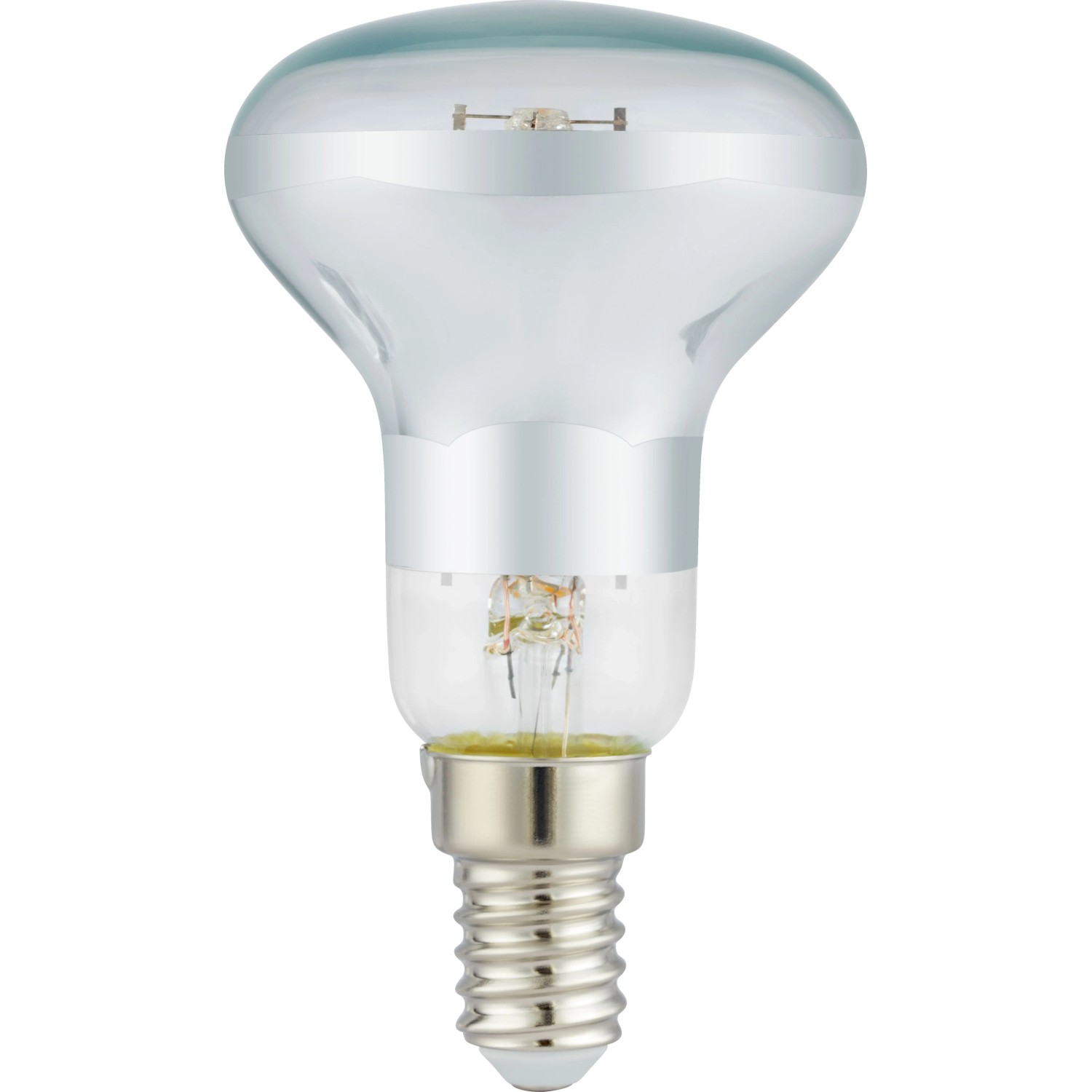 E14 LED Reflektor R50 Leuchtmittel, 2,6 W, warmweiß. Für Wohn- & Essbereich.