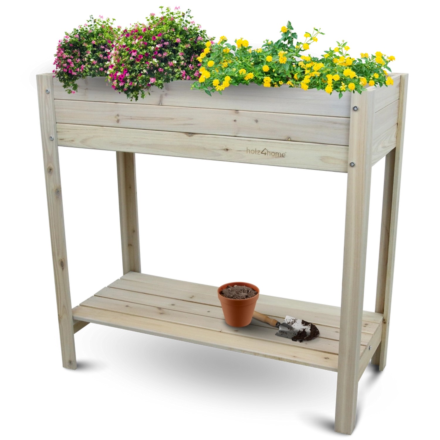 holz4home® Hochbeet Pflanzkasten aus Tannenholz I günstig online kaufen