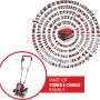 Einhell Akku-Bodenhacke GE-CR 30 Li Solo, Teil der Power X-Change Familie.