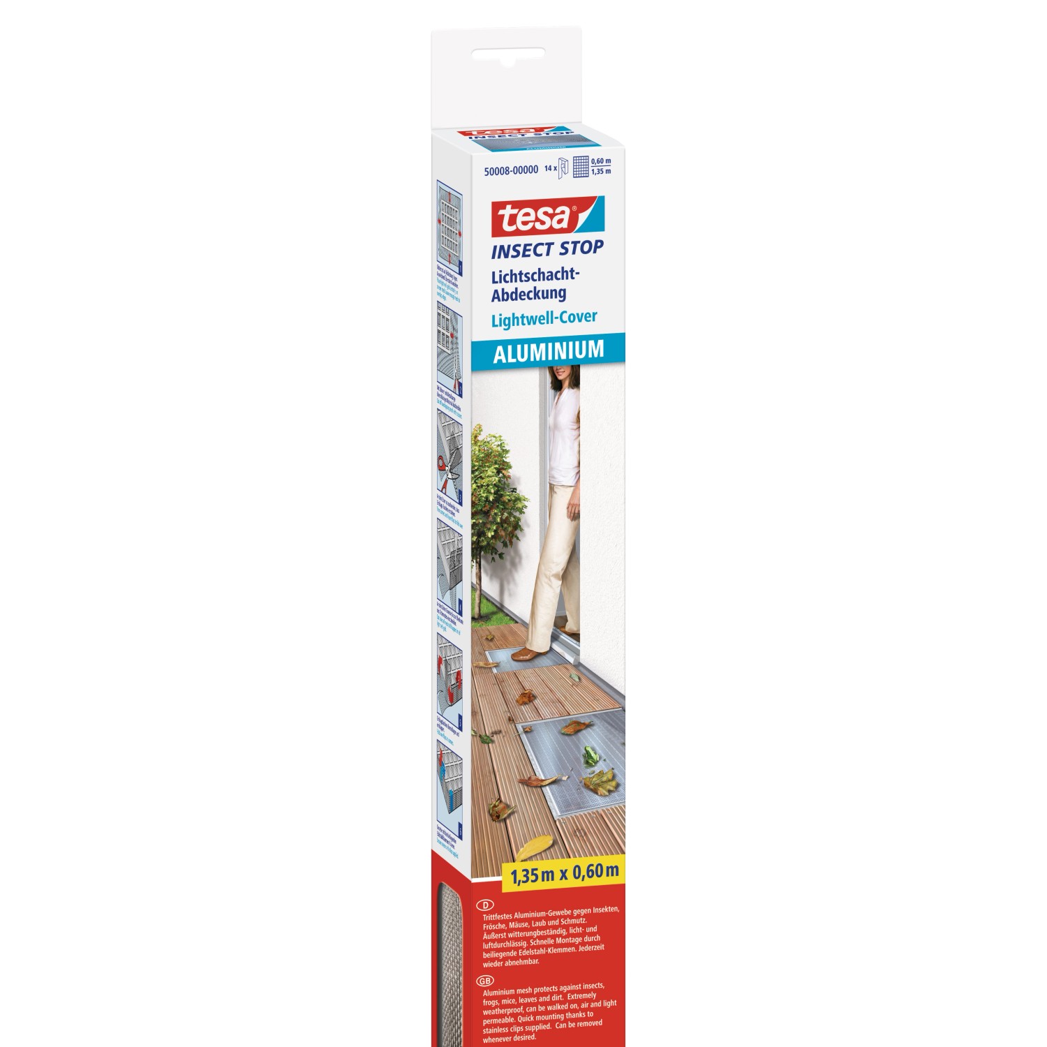 Tesa LichtschachtAbdeckung Aluminium 1,35m x 0,60 m kaufen bei OBI