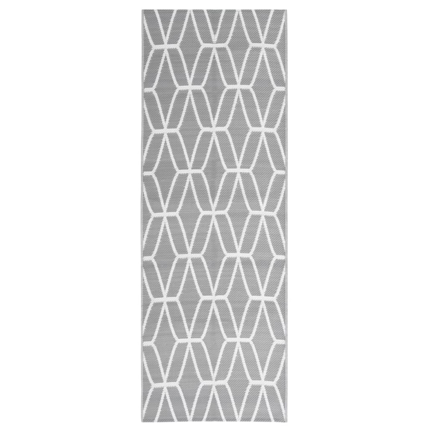 vidaXL Outdoorteppich Grau 80x250 Cm Pp 1085976 günstig online kaufen
