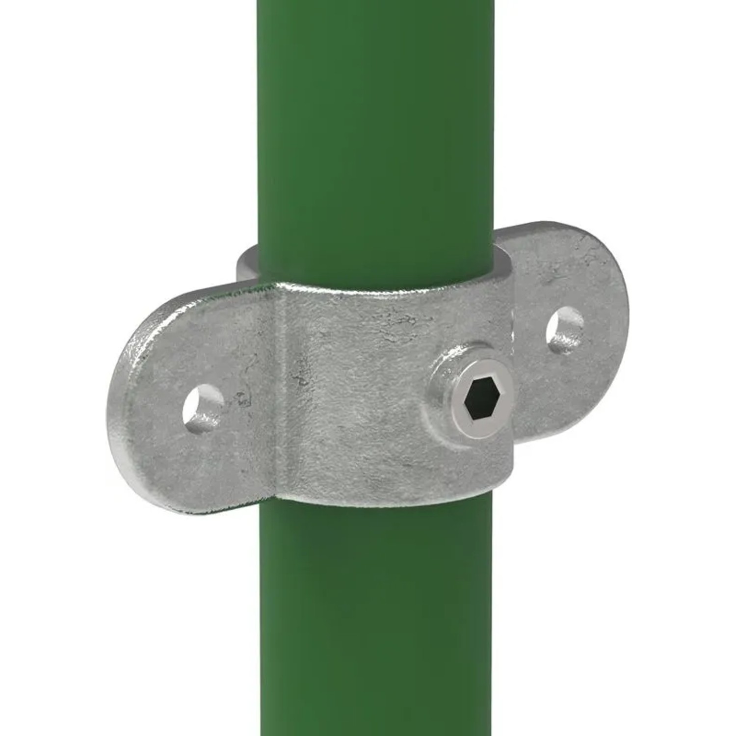 FeNau Rohrverbinder Gelenkauge Doppelt Ø 26,9 mm 3/4 Zoll Temperguss Verzinkt 167MA27