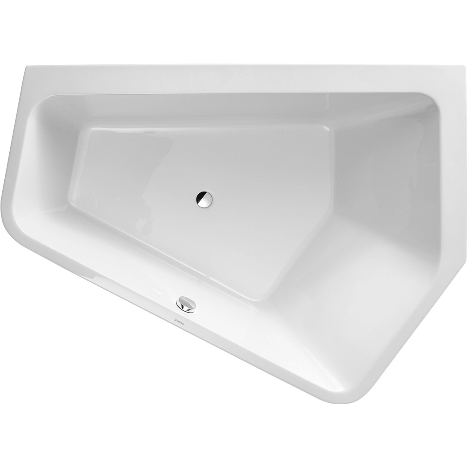 Duravit Eck-Badewanne Paiova 5 Ecke rechts Rückenschrägen 190 cm x 140 cm günstig online kaufen