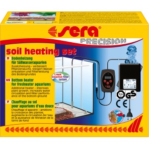 Sera Aquarium Bodenheizung Soil Heating Set für Süßwasseraquarien im Karton.