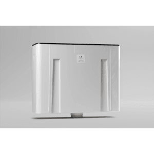 Siamp Spülkasten Tosca, Aufputzspülkasten mit 2-Mengen-Technik, Kunststoff weiß-anthrazit.