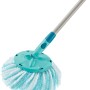 Leifheit Ersatzkopf für Clean Twist Disc Mop Ergo Micro Duo, Reinigungsgerät.