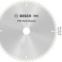 Bosch Kreissägeblatt Multi Material, 254 mm Durchmesser, 96 Zähne für präzise Schnitte.