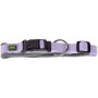 Hunter Neopren Vario Plus Hundehalsband, Größe M-L, lavendel-grau.