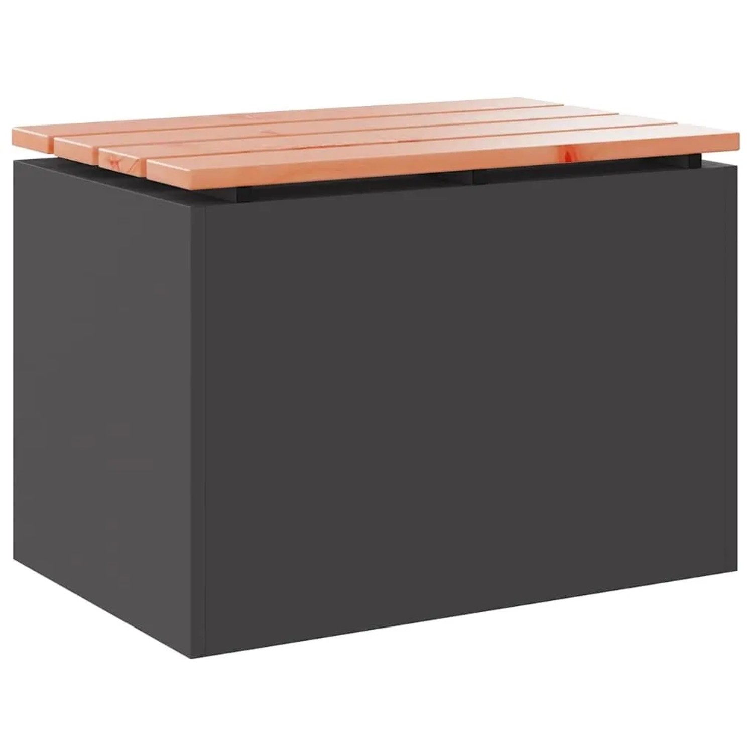 vidaXL Gartenbank Schwarz 60 x 40 x 43 cm 874891 günstig online kaufen