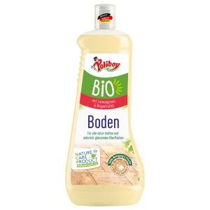 Poliboy BIO Boden Reiniger, 1 Liter Flasche für Fliesen, Laminat und mehr. Reinigt und pflegt.