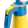 Gloria Hobby 125 Flex Drucksprühgerät, 1,25 l, gelb/blau, mit flexibler Düse für Pflanzenpflege.