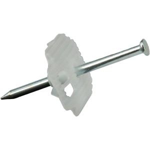 Don Quichotte Nagelscheibe mit Nagel, 3,3x50 mm, 100er Pack