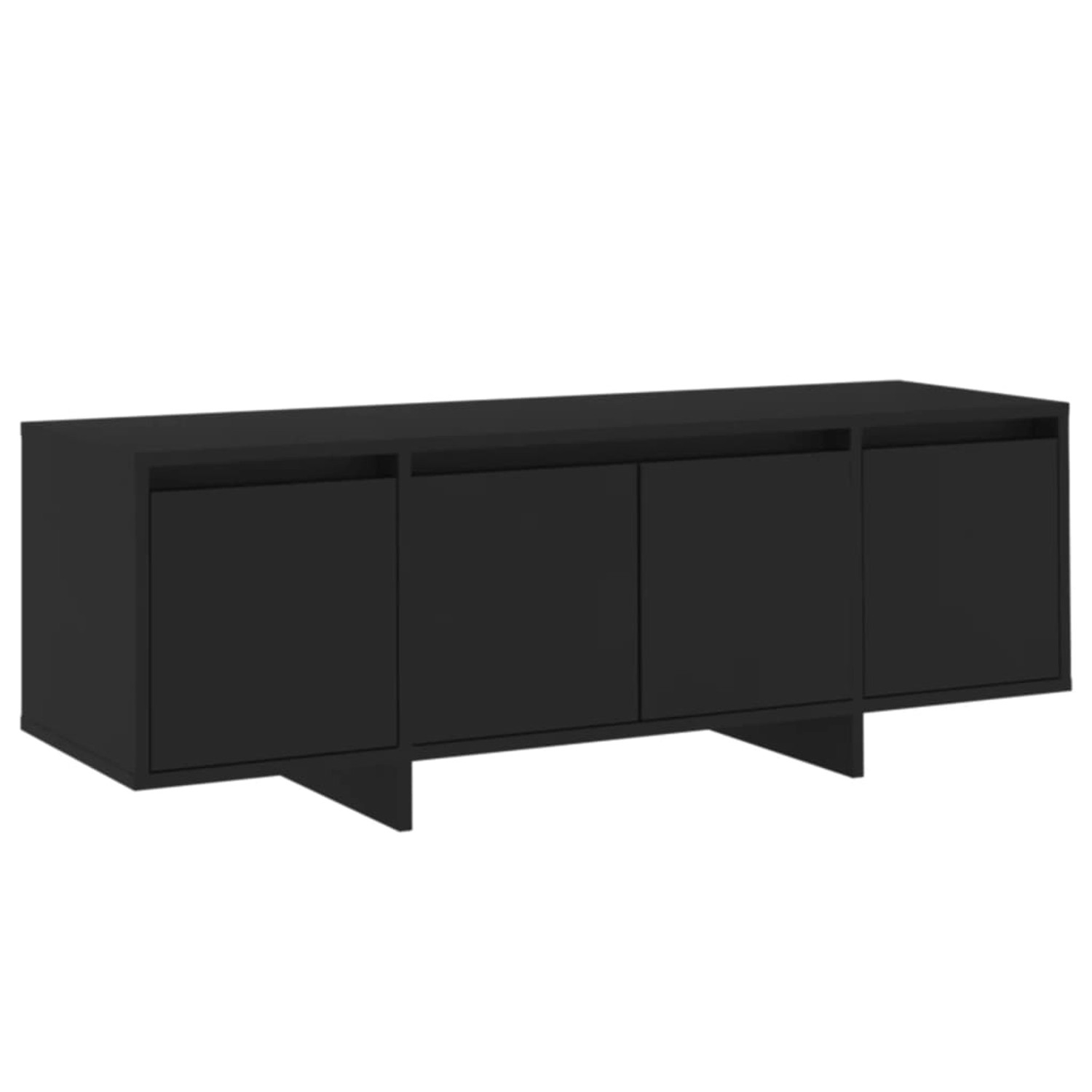 VidaXL TV-Schrank Schwarz 120x30x40,5 cm Holzwerkstoff