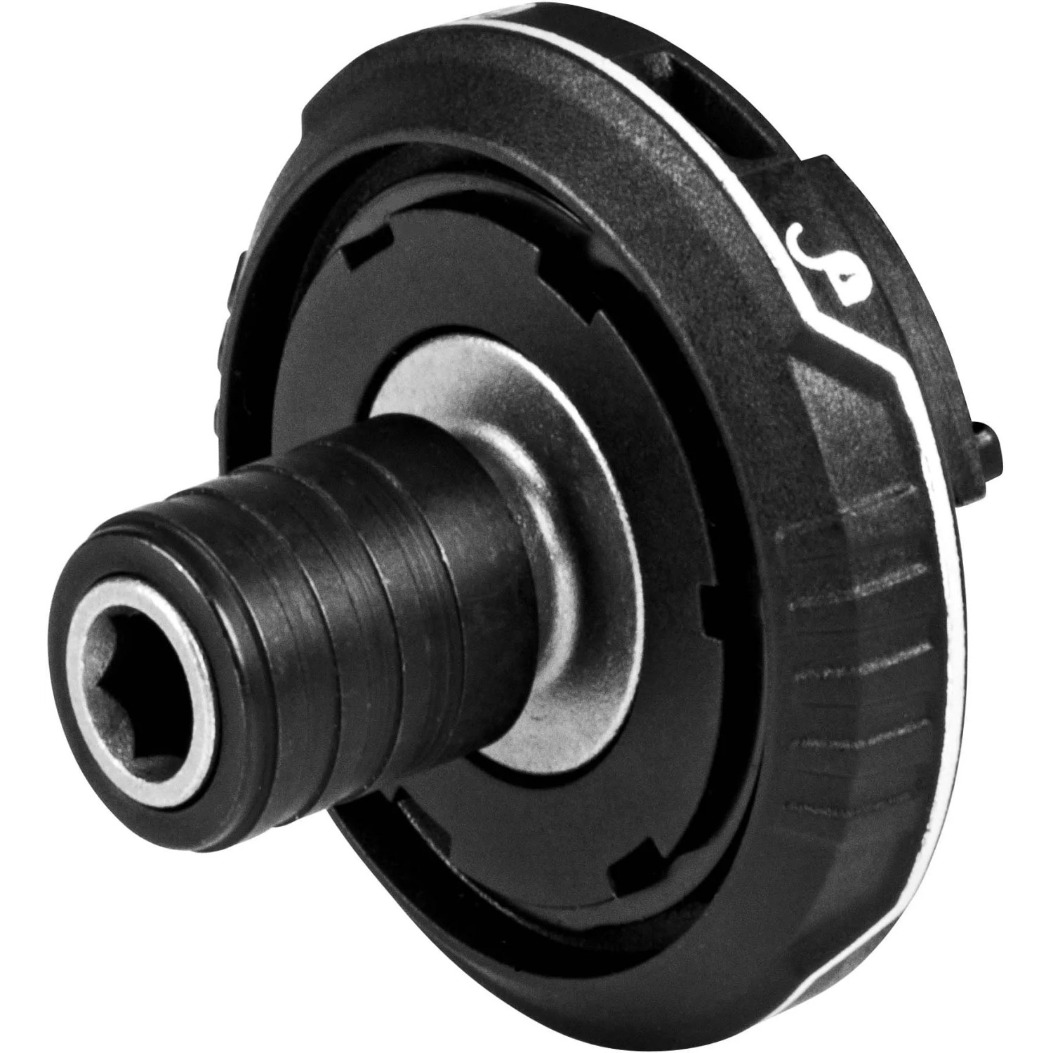 Bosch Professional Winkelaufsatz GFA 12-W für Akku-Bohrschrauber, Detailaufnahme.