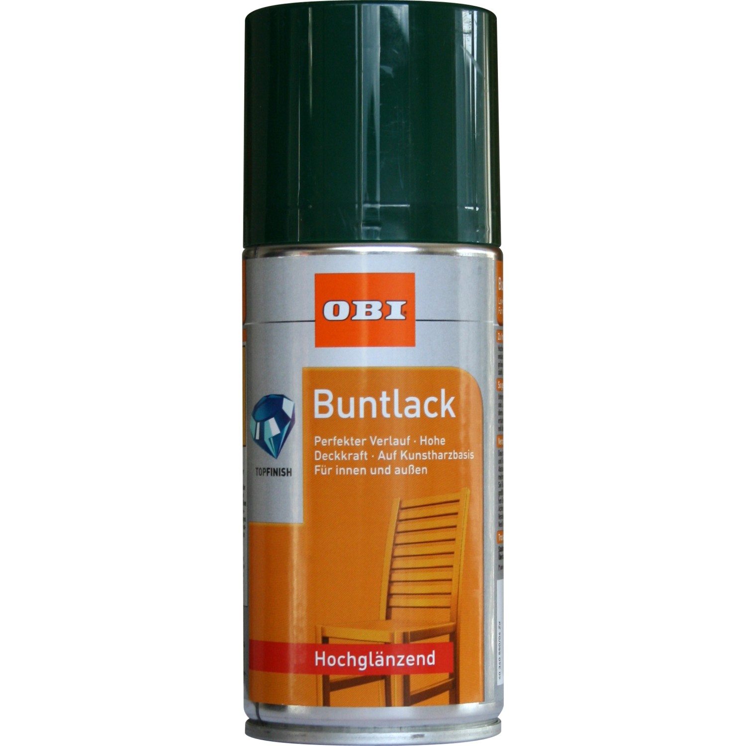 OBI Buntlack Spray RAL 6005 Moosgrün hochglänzend 150 ml