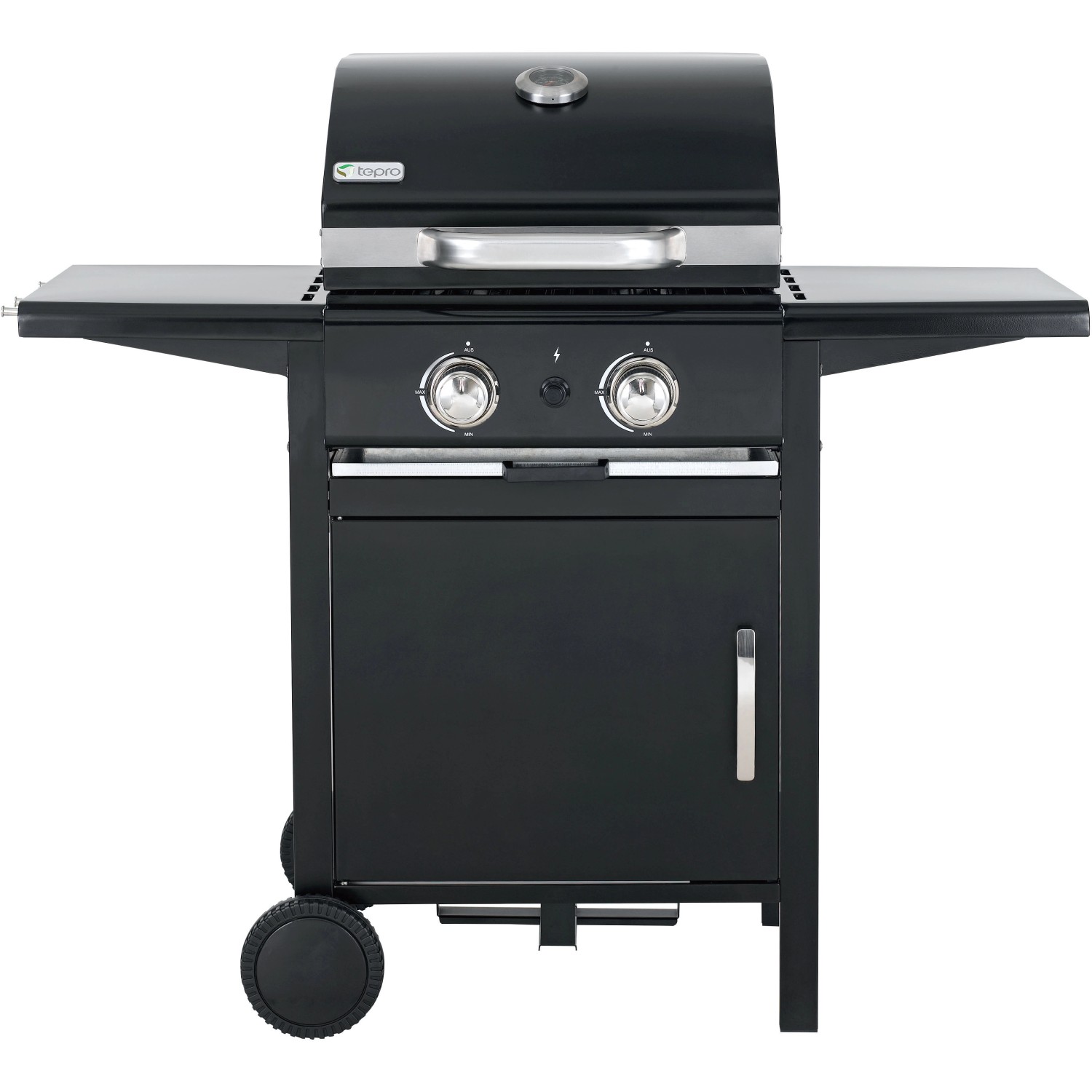 tepro Gasgrill Bloomfield 112 x 100 x 58 cm (B x H x T) Schwarz