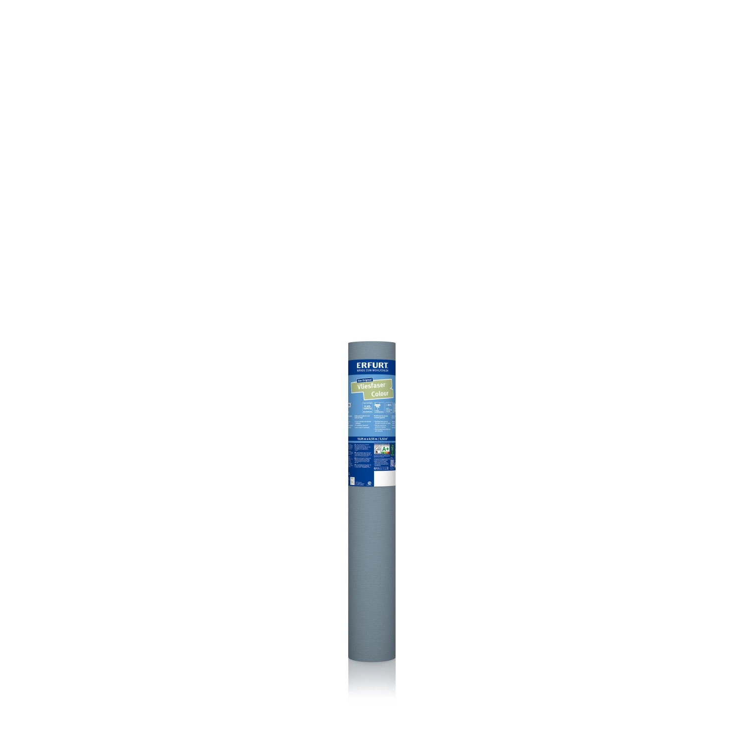 Erfurt Vliesfaser Colour 302-6 Blau 10,05 m x 0,53 m_5