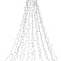 LED-Baum-Lichtervorhang mit 512 LEDs, warmweiß/kaltweiß, für Innen & Außen.