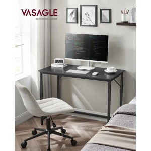 Vasagle Computertisch im Industrie-Design, 100x50x75 cm, schwarz. Ideal für Homeoffice und Gaming.