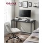 Vasagle Computertisch im Industrie-Design, 100x50x75 cm, schwarz. Ideal für Homeoffice und Gaming.