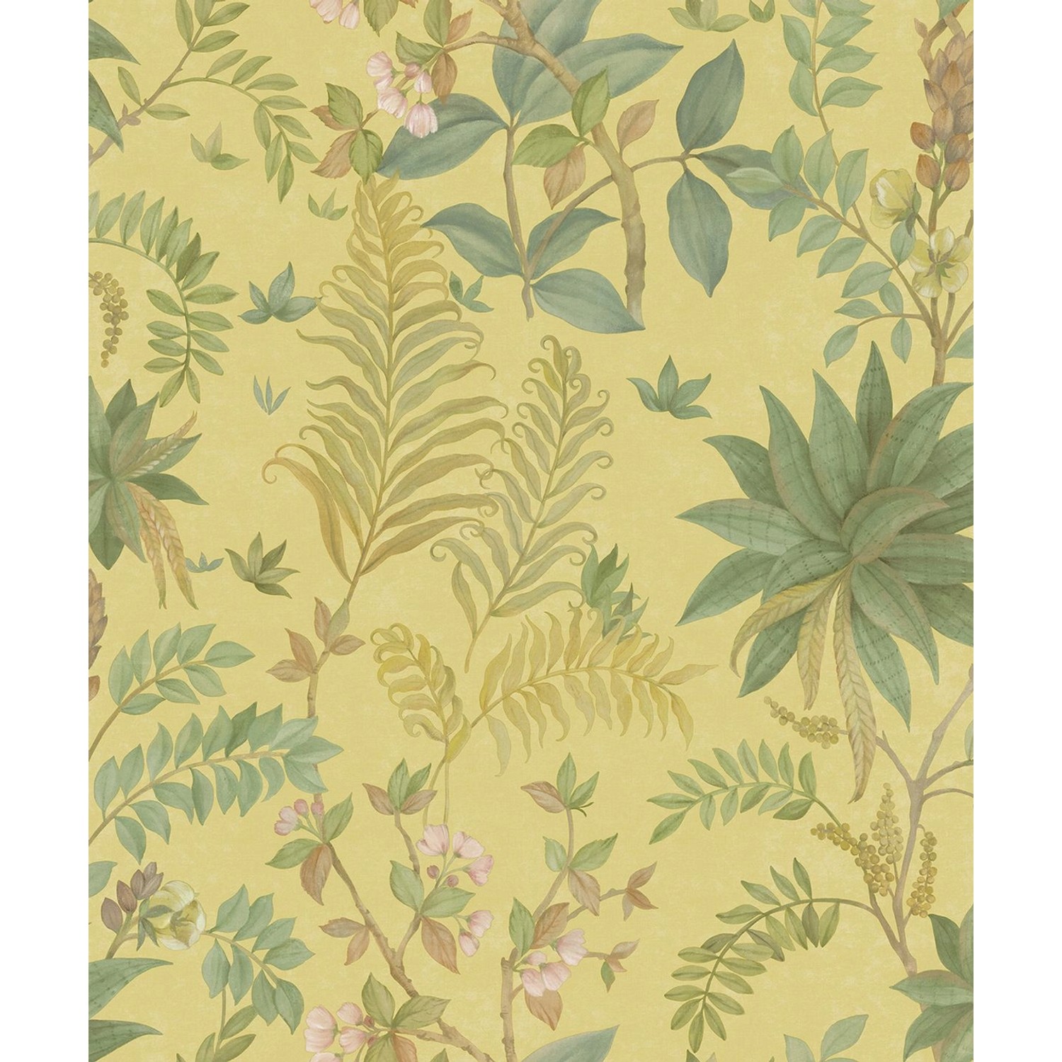 Sanders & Sanders Tapete Tropische Blätter Gelb Und Grün 53 Cm X 1005 M - 6 günstig online kaufen