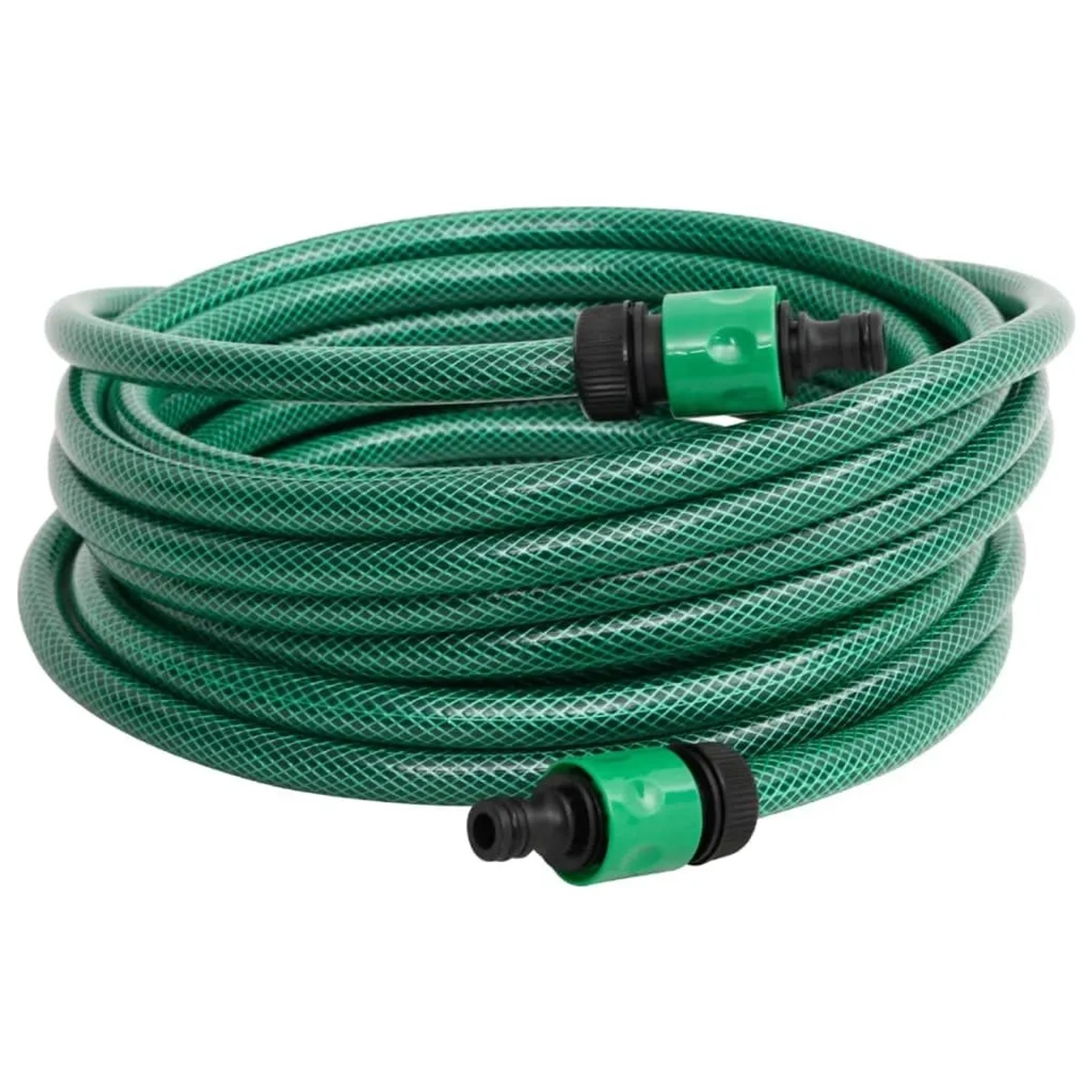 vidaXL Poolschlauch Grün 30 m PVC 154365