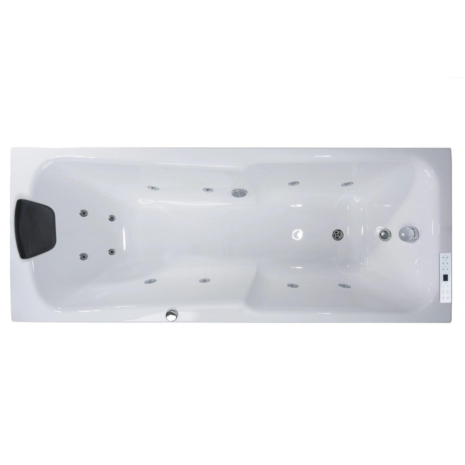 Basera® Indoor Whirlpool Badewanne Bali Classic 170 x 75 cm günstig online kaufen