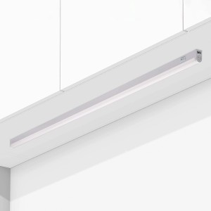 Oktaplex LED Unterbauleuchte Riga, 114cm, Warmweiß, mit Schalter für die Küche.