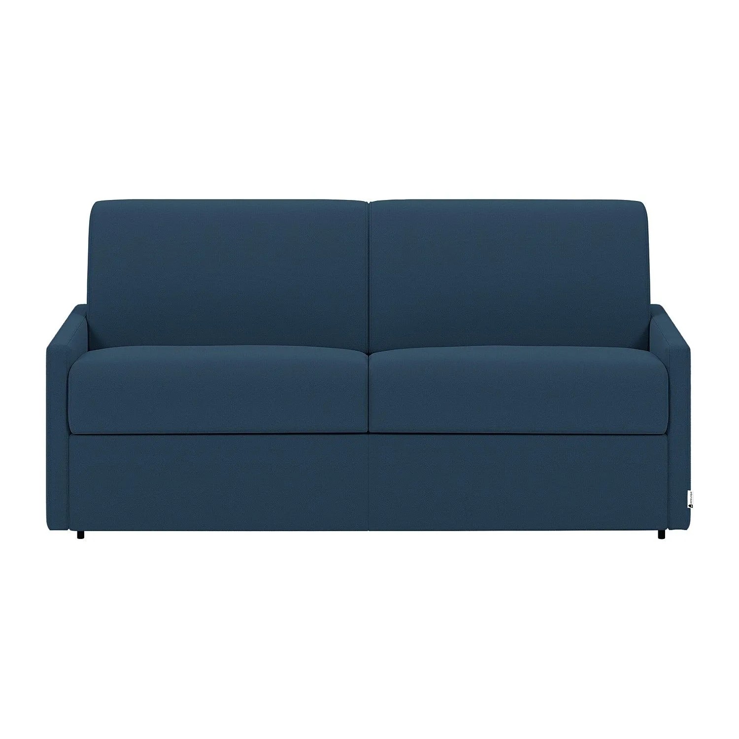 Vente-unique Schlafsofa Calife Marineblau 170 cm