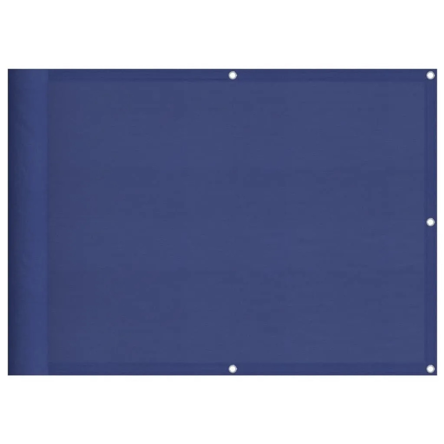 vidaXL Balkon-Sichtschutz Blau 75x700 cm 100 % Polyester-Oxford 4000277