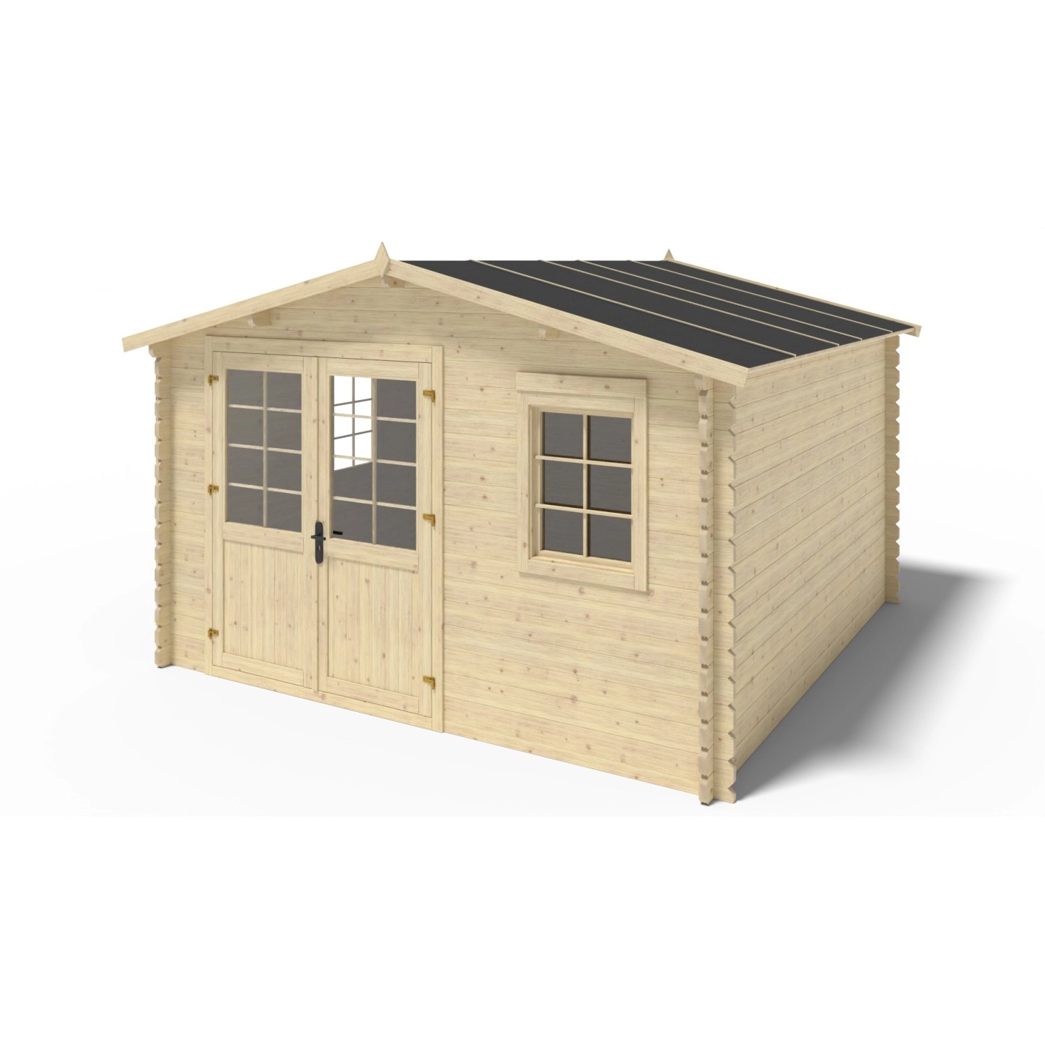 Altanka Gartenhaus   Gerätehaus 16 m2   4x4 m   40 mm   DOM611 günstig online kaufen