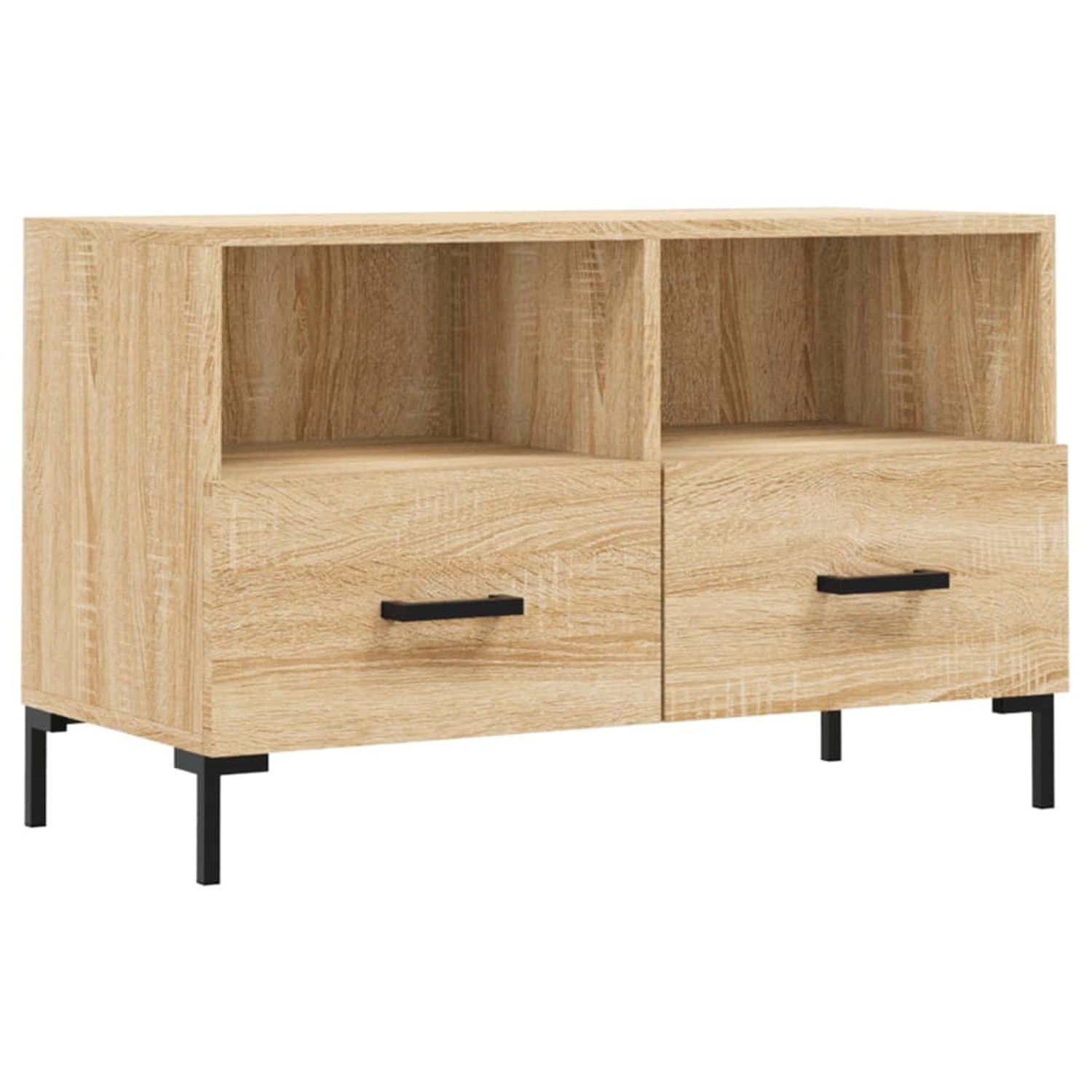 VidaXL TV-Schrank Sonoma-Eiche 80x36x50 cm Holzwerkstoff  Modell 9 günstig online kaufen