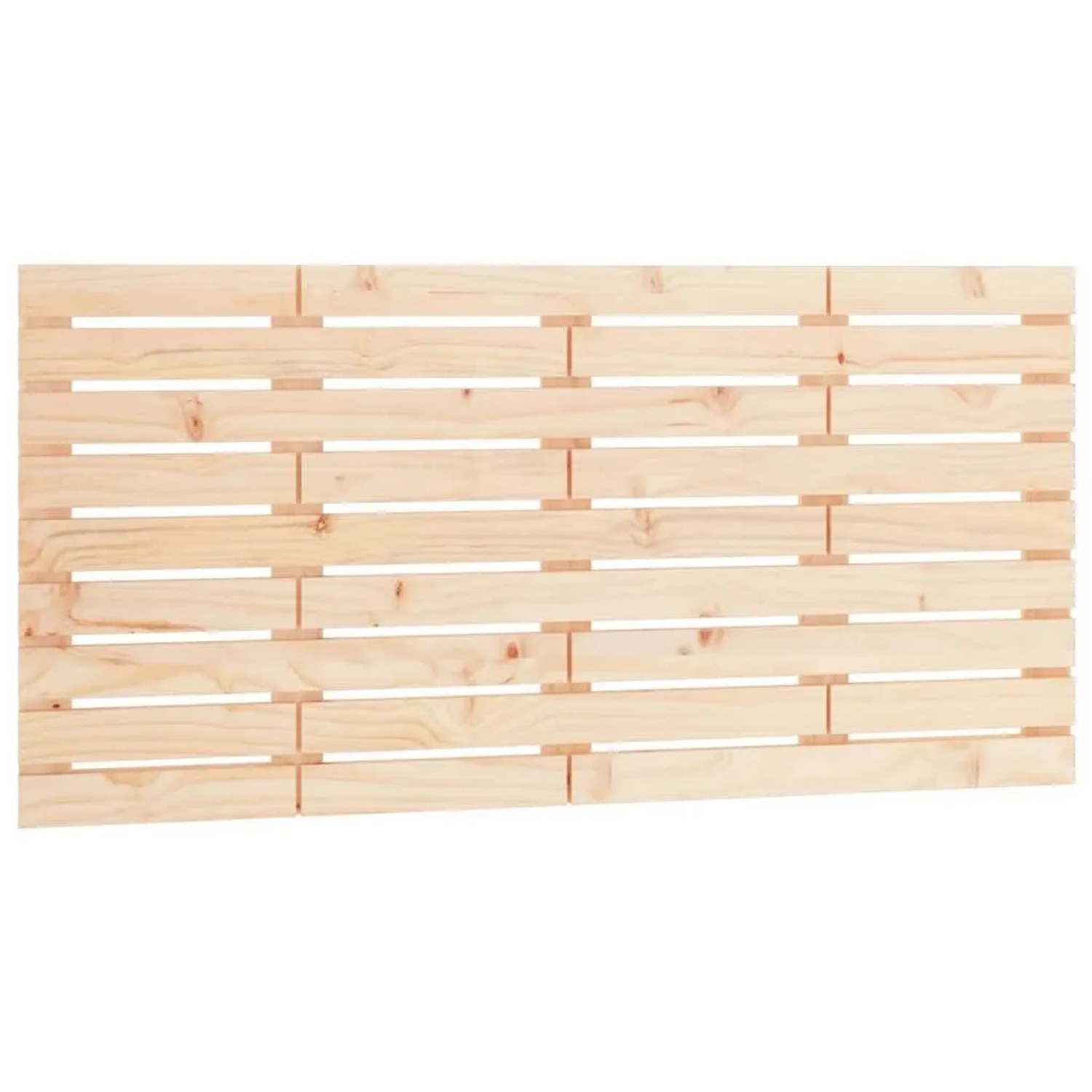 vidaXL Wand-Kopfteil 141x3x63 cm Massivholz Kiefer 824758